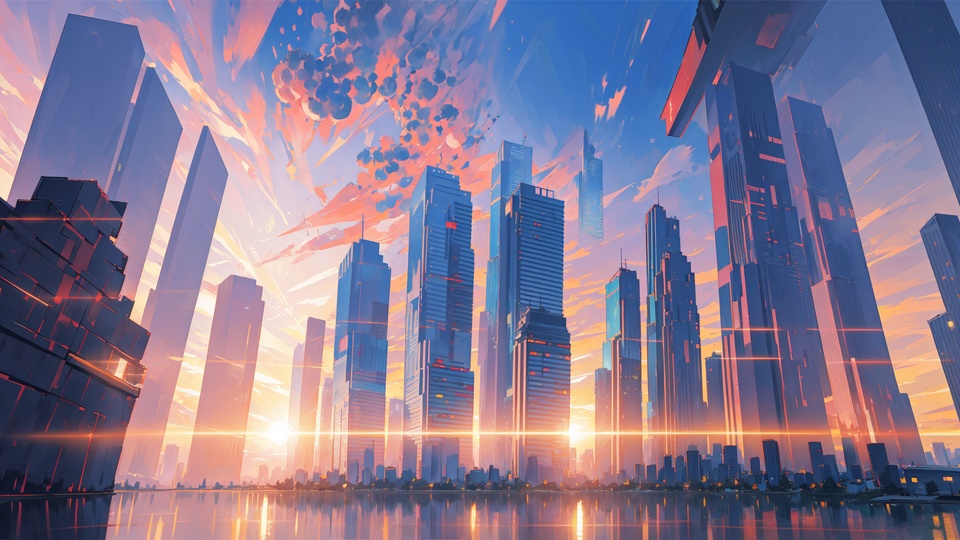 著作権フリー 「未来の都市風景」 (547枚) : 48枚の新しい素材を追加しました!「無料版を含みます」