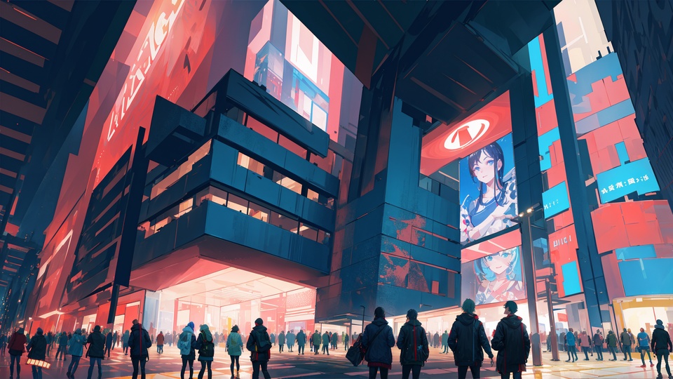 著作権フリー 「未来の都市風景」 (547枚) : 48枚の新しい素材を追加しました!「無料版を含みます」