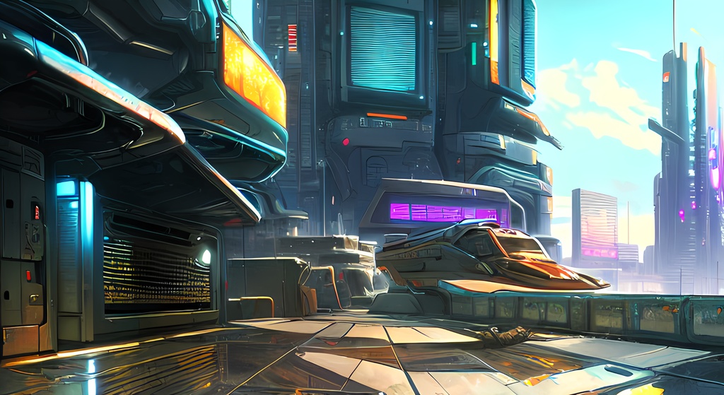 著作権フリー 「未来の都市風景」 (547枚) : 48枚の新しい素材を追加しました!「無料版を含みます」