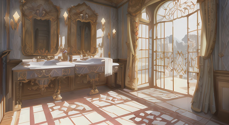 「豪華な城」 (380枚):50枚の新しい素材を追加しました! 「無料版を含みます」