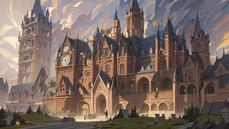 「豪華な城」 (380枚):50枚の新しい素材を追加しました! 「無料版を含みます」