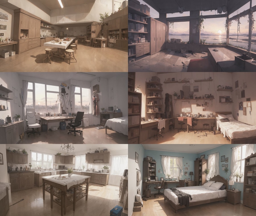 著作権フリー 「快適な部屋」 (103枚) 「無料版を含みます」