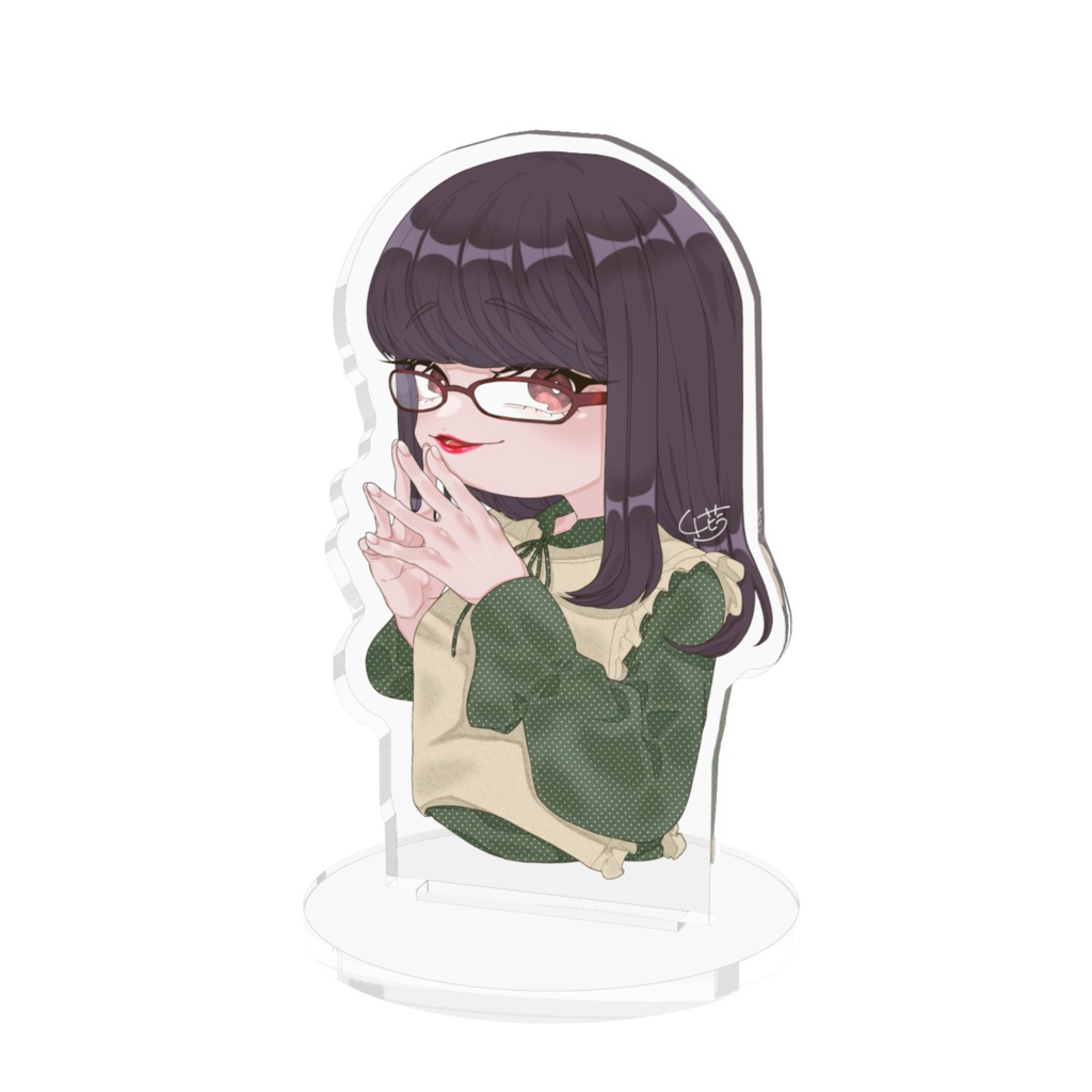 きゃさりんさん念写アクスタ