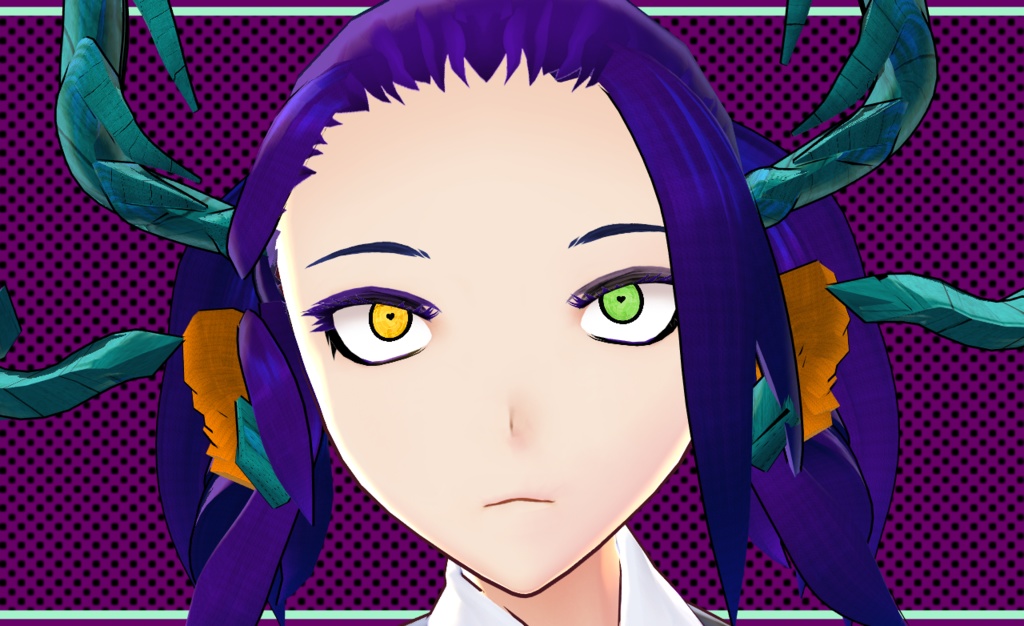 Vroid Iris - Heart iris