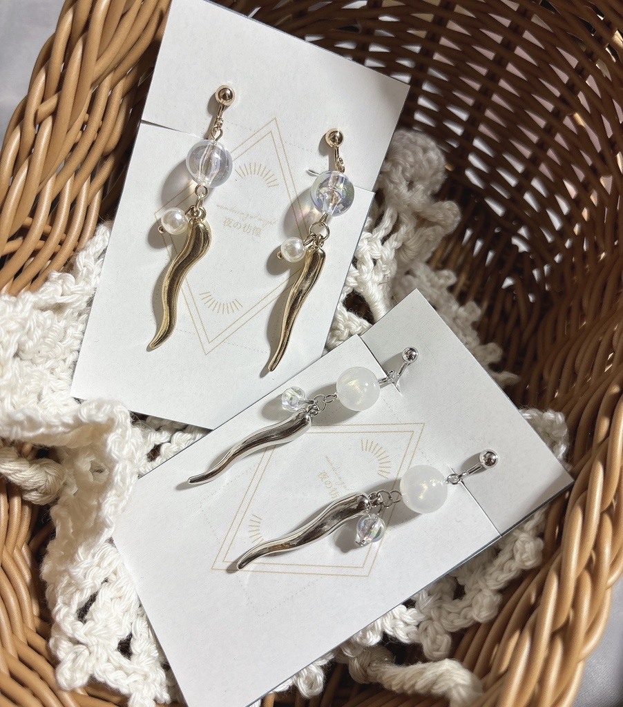 パオくんイメージイヤリング・ピアス