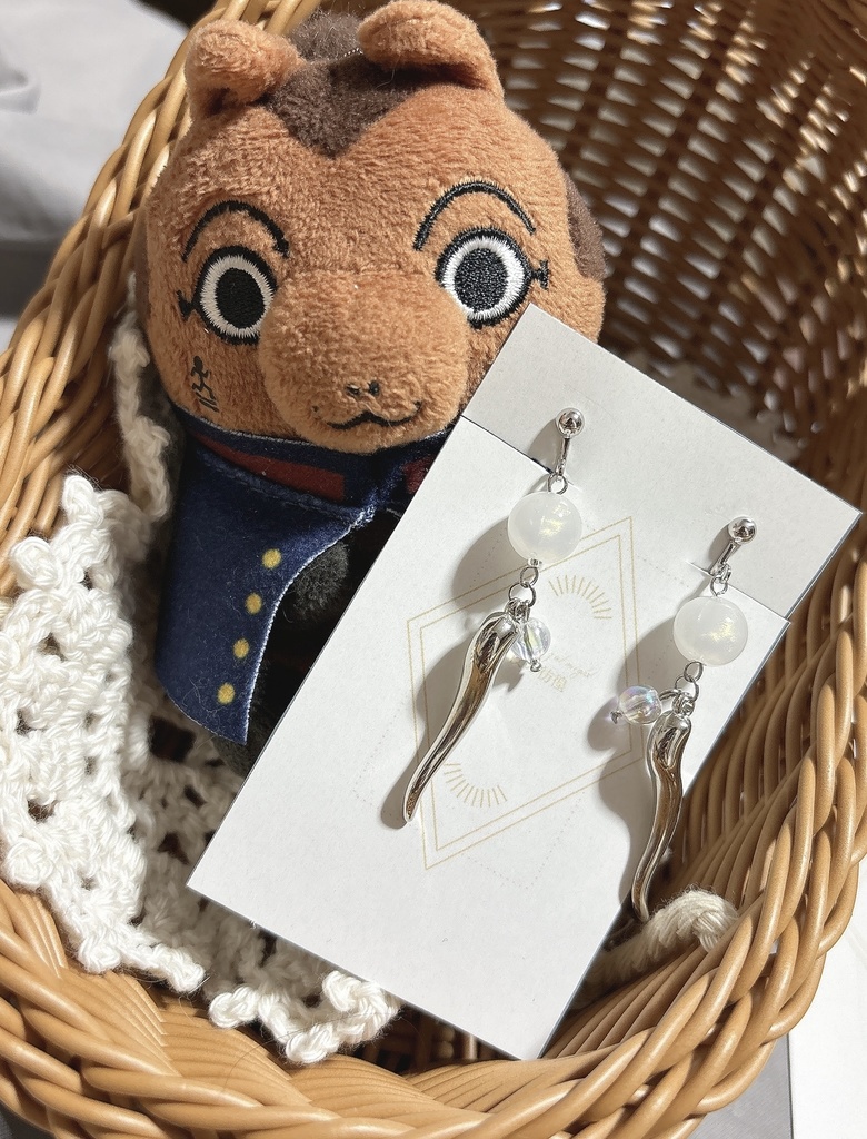 パオくんイメージイヤリング・ピアス