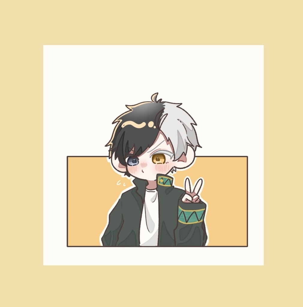 スクエアステッカー