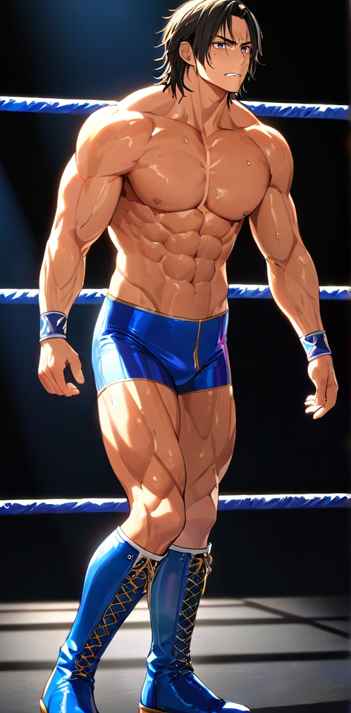 プロレスラーイラスト集