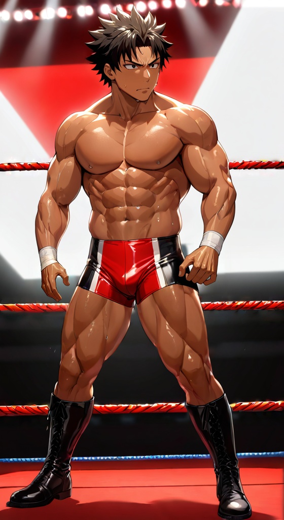 プロレスラーイラスト集