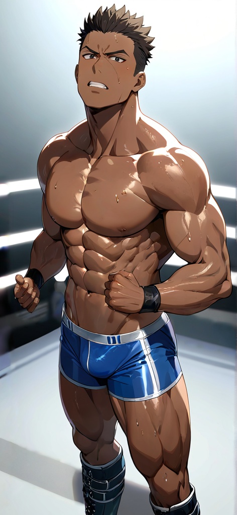 プロレスラーイラスト集