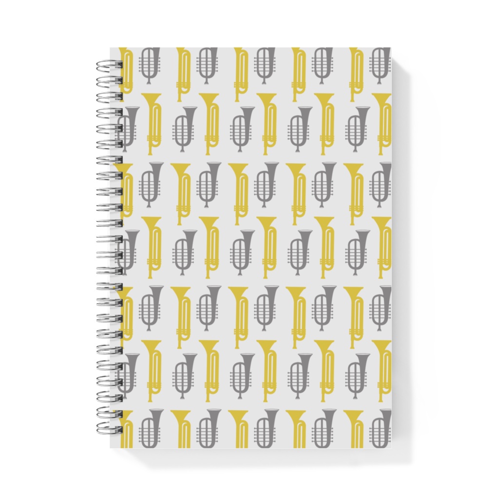 A5リングノート【トランペット🎺】pattern
