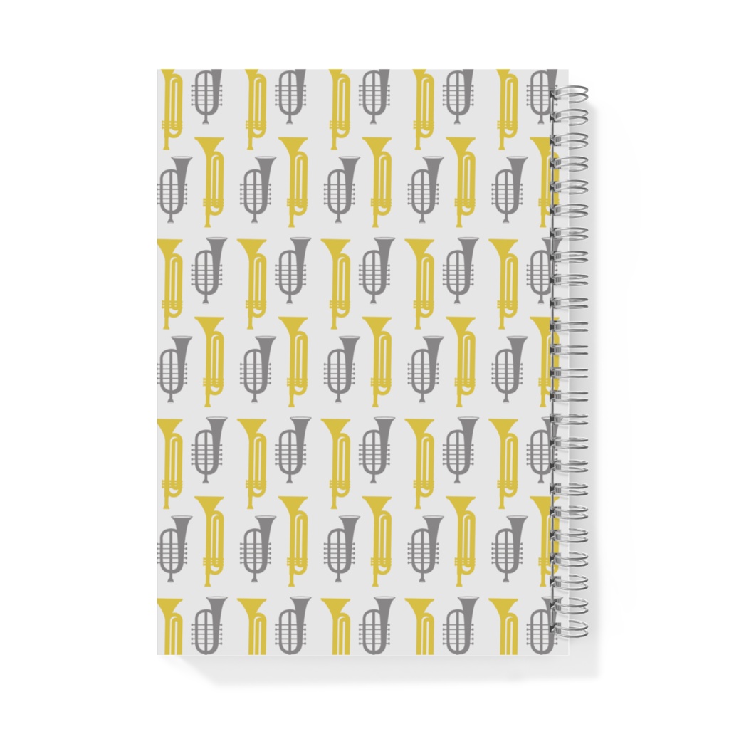 A5リングノート【トランペット🎺】pattern