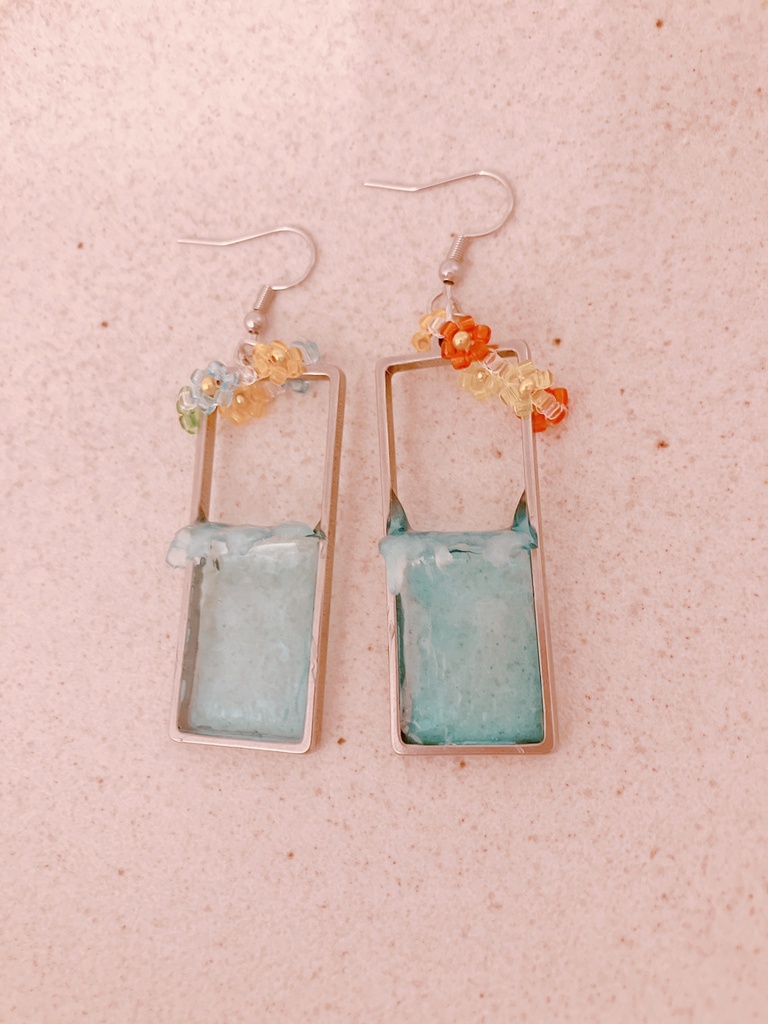 温度差兄弟「イイ波」ピアス★