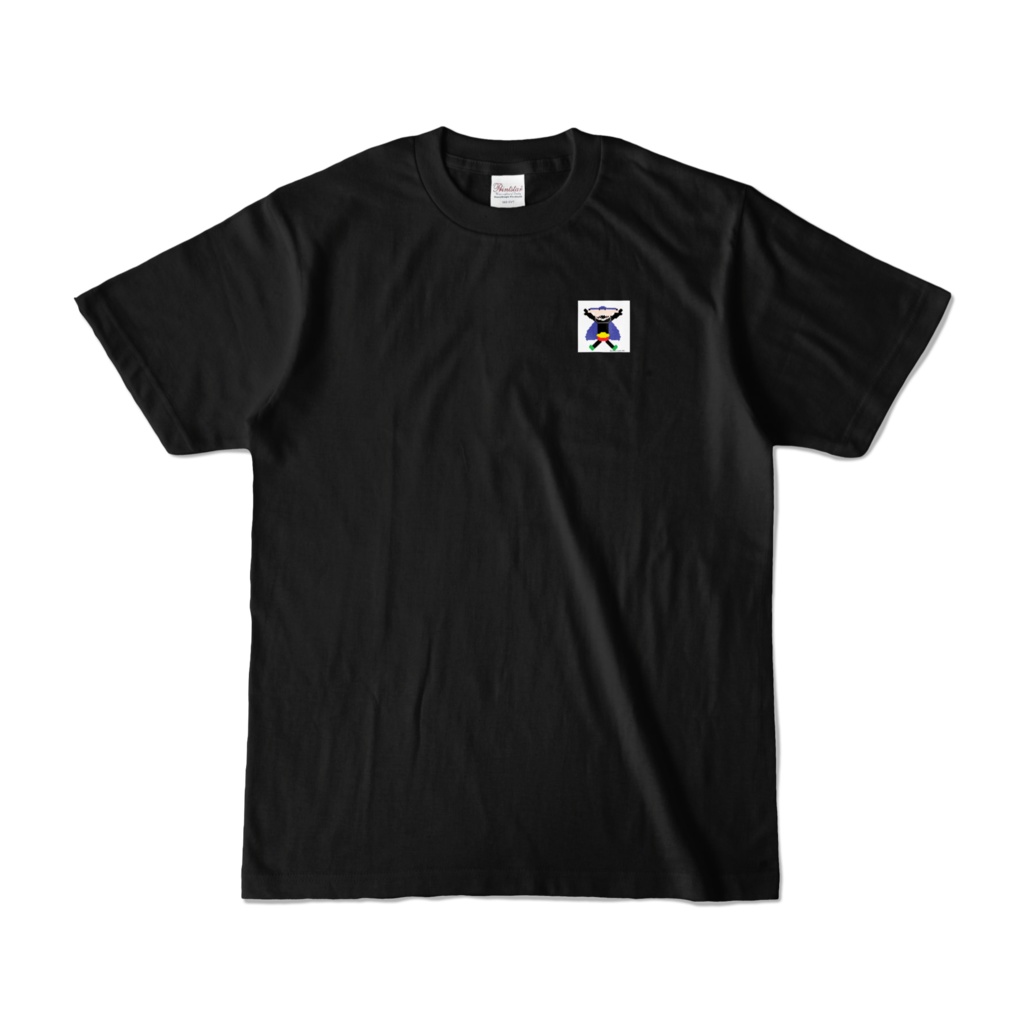 ハンマーヘッドシャークマスクTシャツブラック