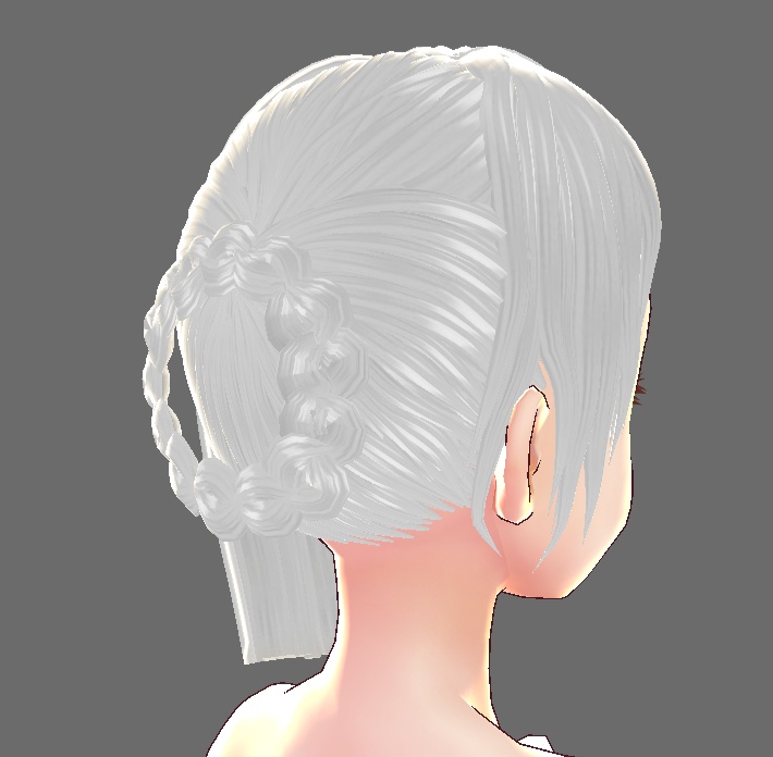 【VROID】NieR Kainé hair preset BETA file