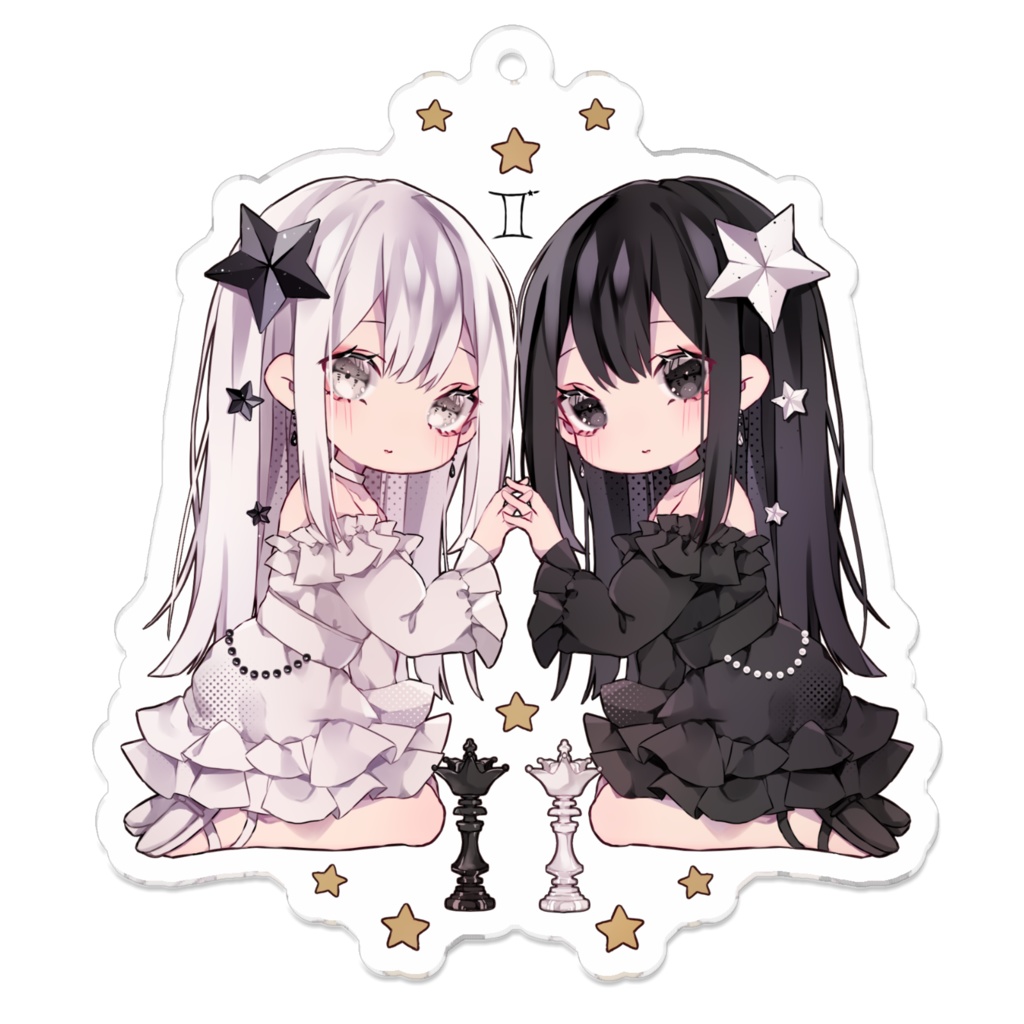 ふたご座アクキー