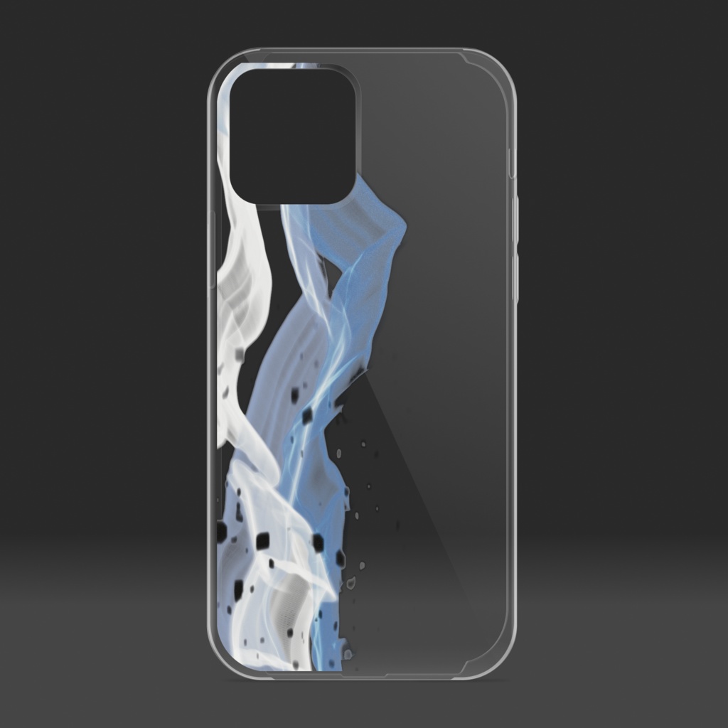 ブルーnuance iPhoneケース