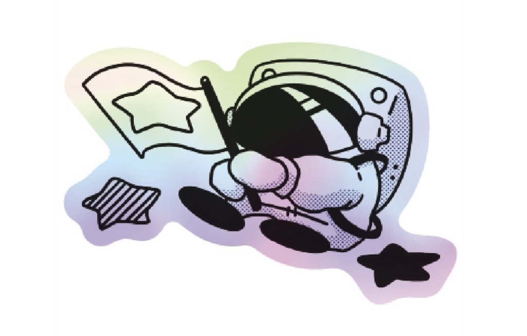 ホログラムステッカー type:B