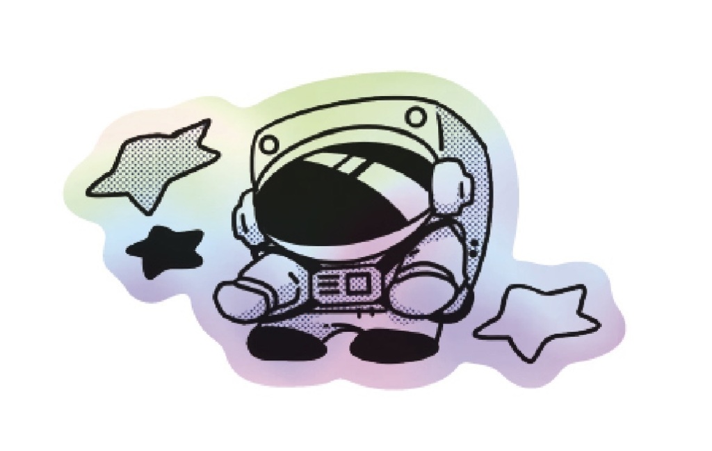 ホログラムステッカー type:D