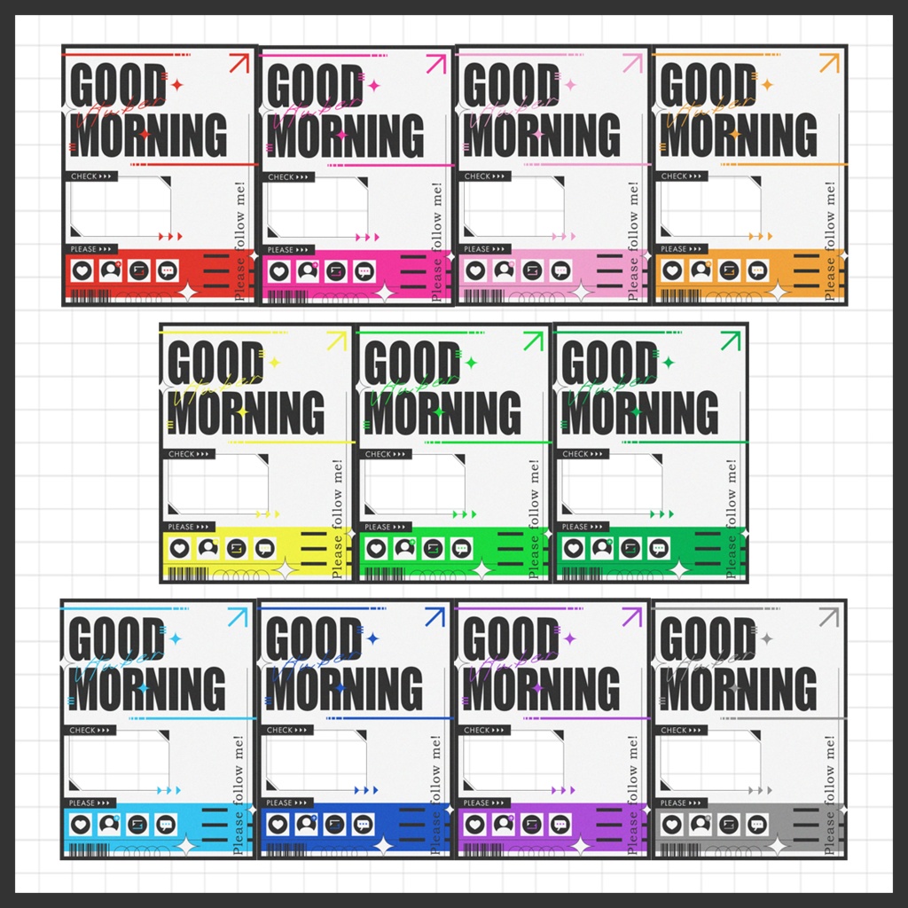 【フリー素材】おはようVtuber用素材