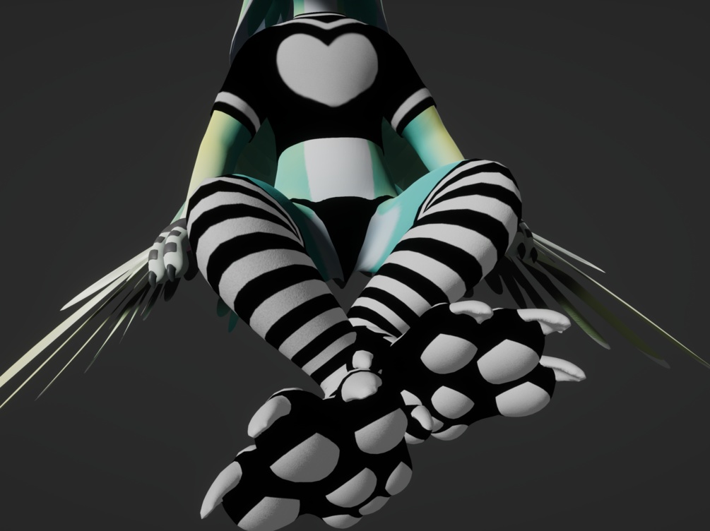 Femboy Spiri'vali Clothes - SD