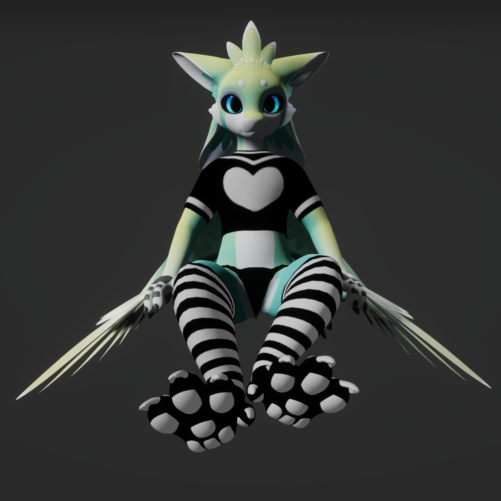 Femboy Spiri'vali Clothes - SD