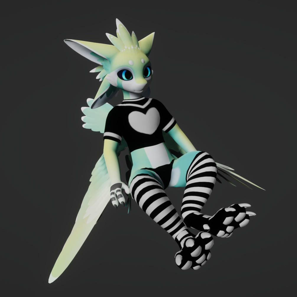 Femboy Spiri'vali Clothes - SD