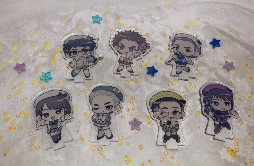 アイドルジョブアクリルスタンド