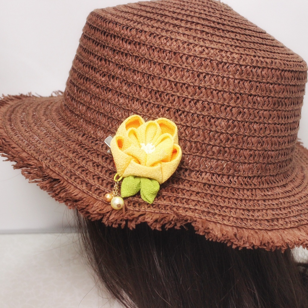 ツイステ*ハーツラビュル寮イメージ 2wayコサージュピン