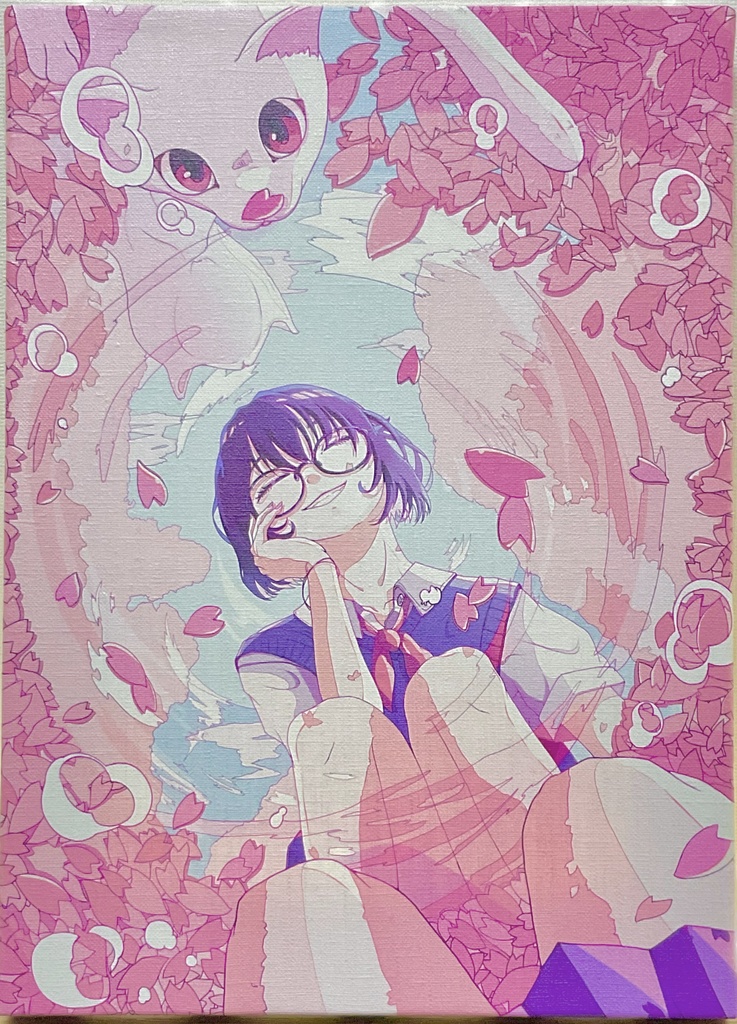 F4キャンバスプリント【直筆サインあり】