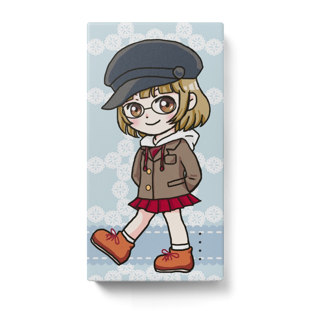オリジナルキャラのモバイルバッテリー①