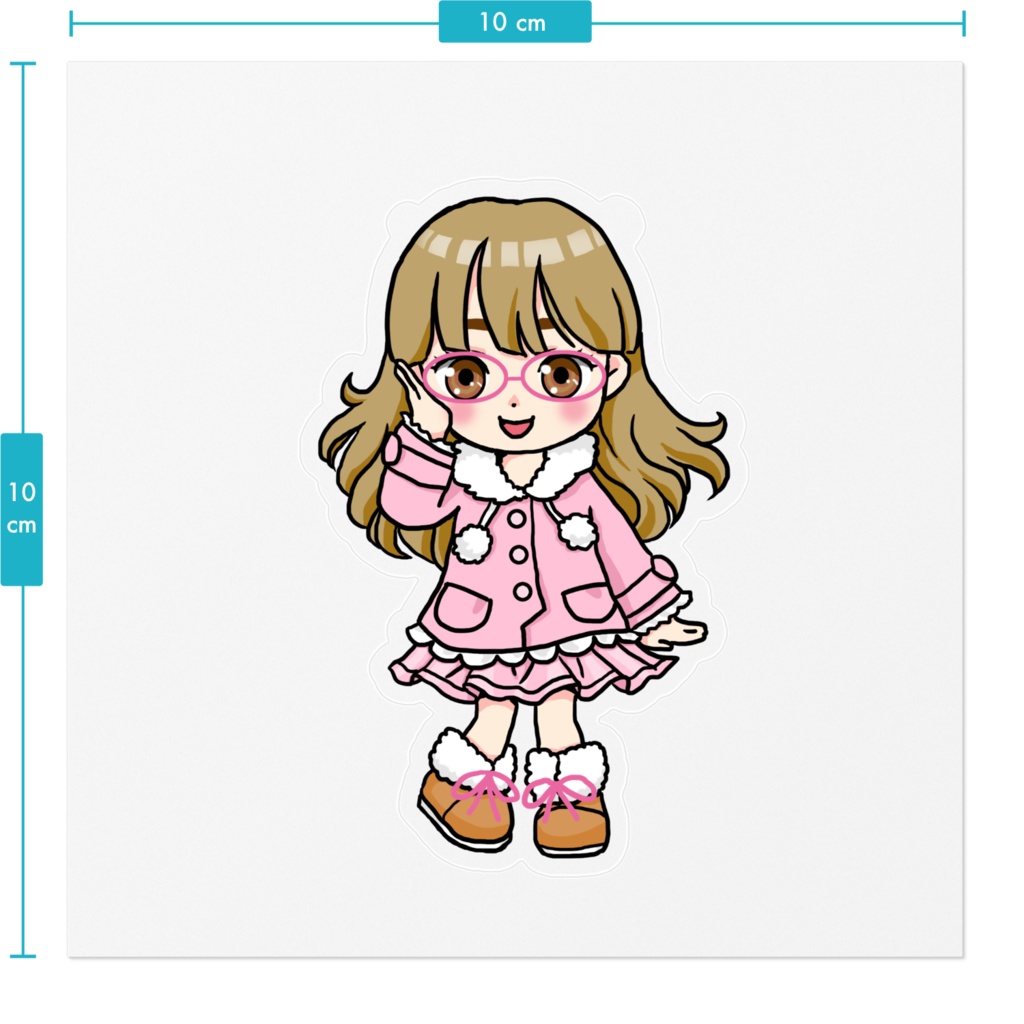 オリジナルキャラステッカー②