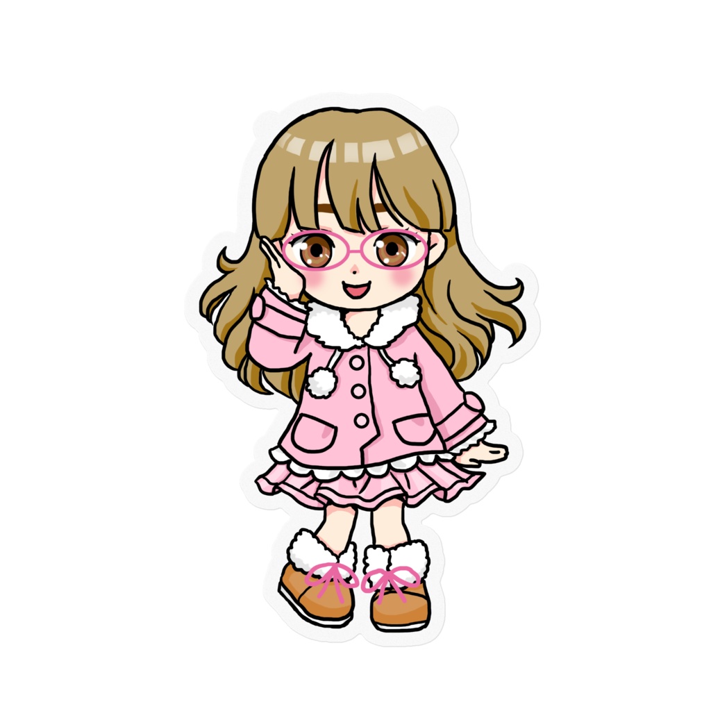 オリジナルキャラステッカー②