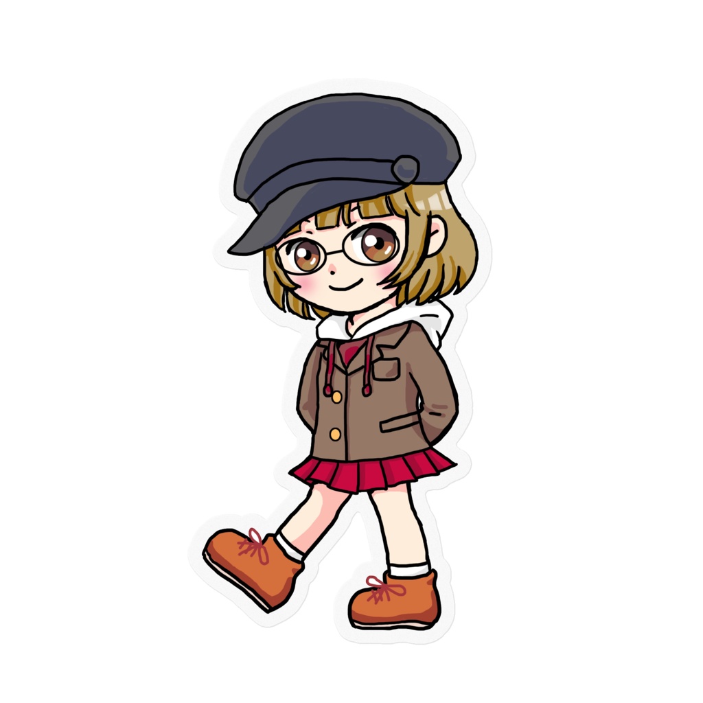 オリジナルキャラステッカー①