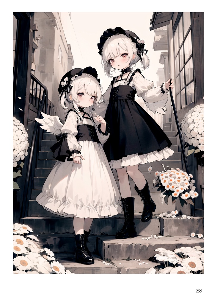 Flower Diffusion 夕焼ましろAIイラスト集