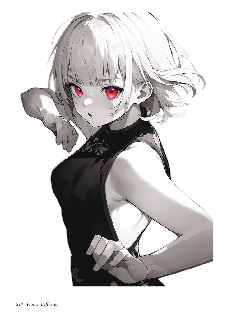 Flower Diffusion 夕焼ましろAIイラスト集