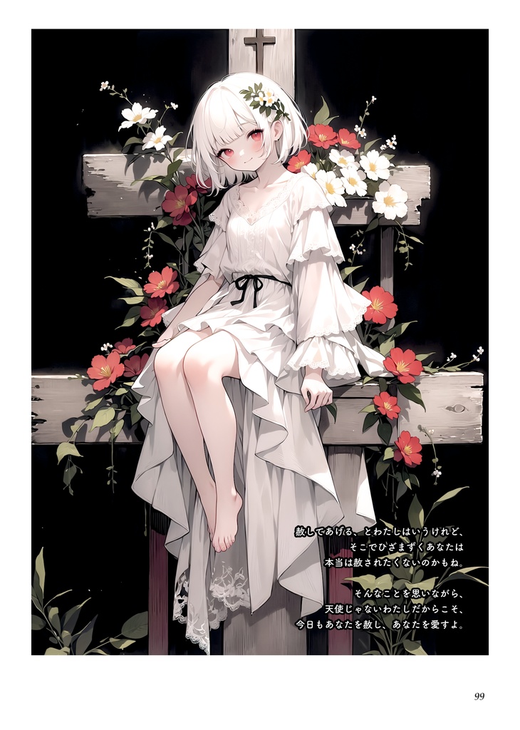 Flower Diffusion 夕焼ましろAIイラスト集