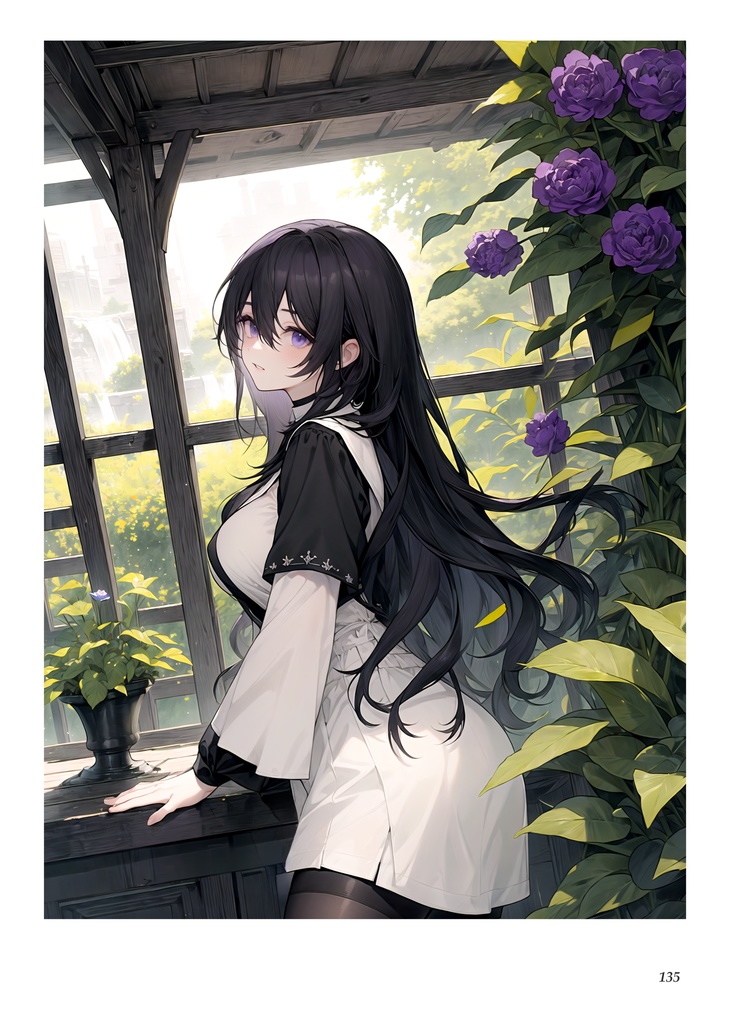 Flower Diffusion 夕焼ましろAIイラスト集