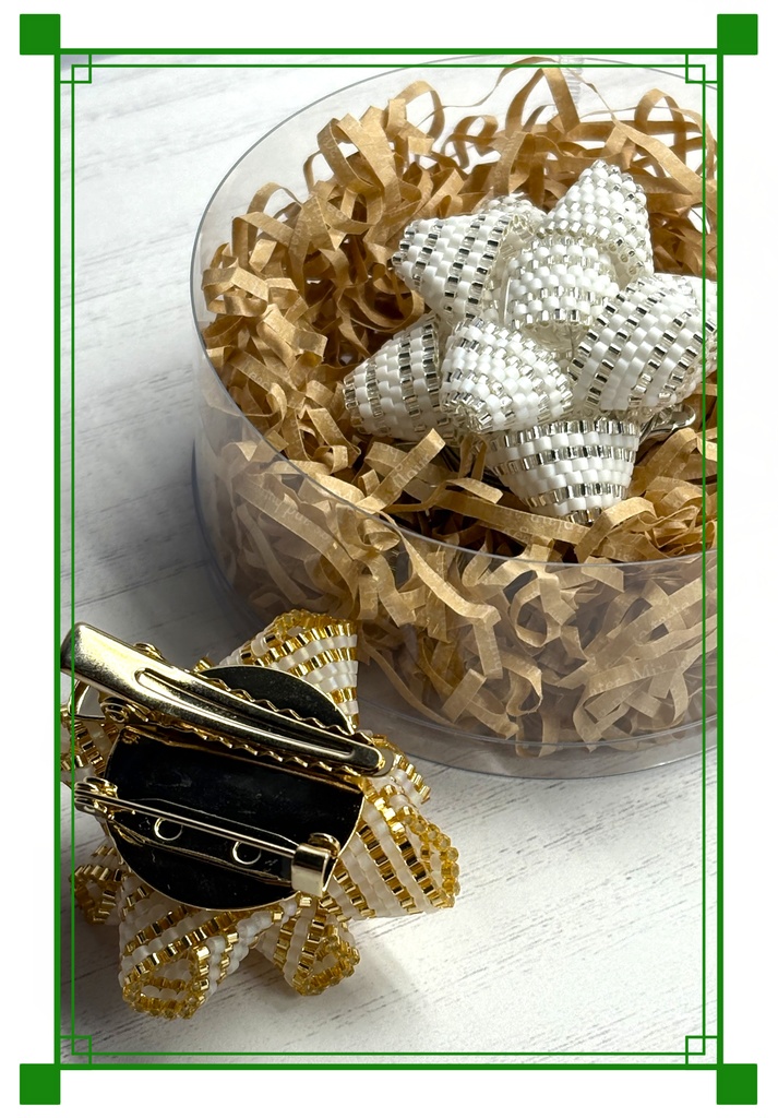 クリップ付きブローチ_髭切