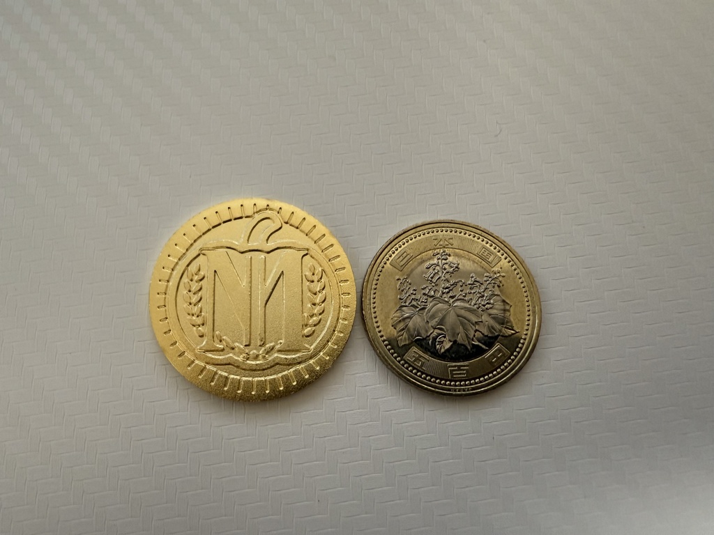 仮想じゃないよ?物理だよ?1000めめコイン🏅【チャンネル登録者数1000人達成記念硬貨】