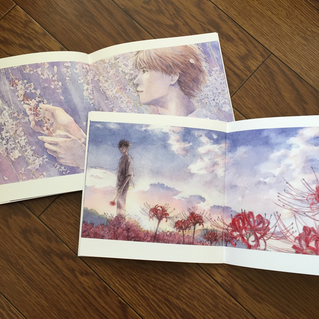 イラスト集 いつかの景色 麻倉嘉乃 Booth