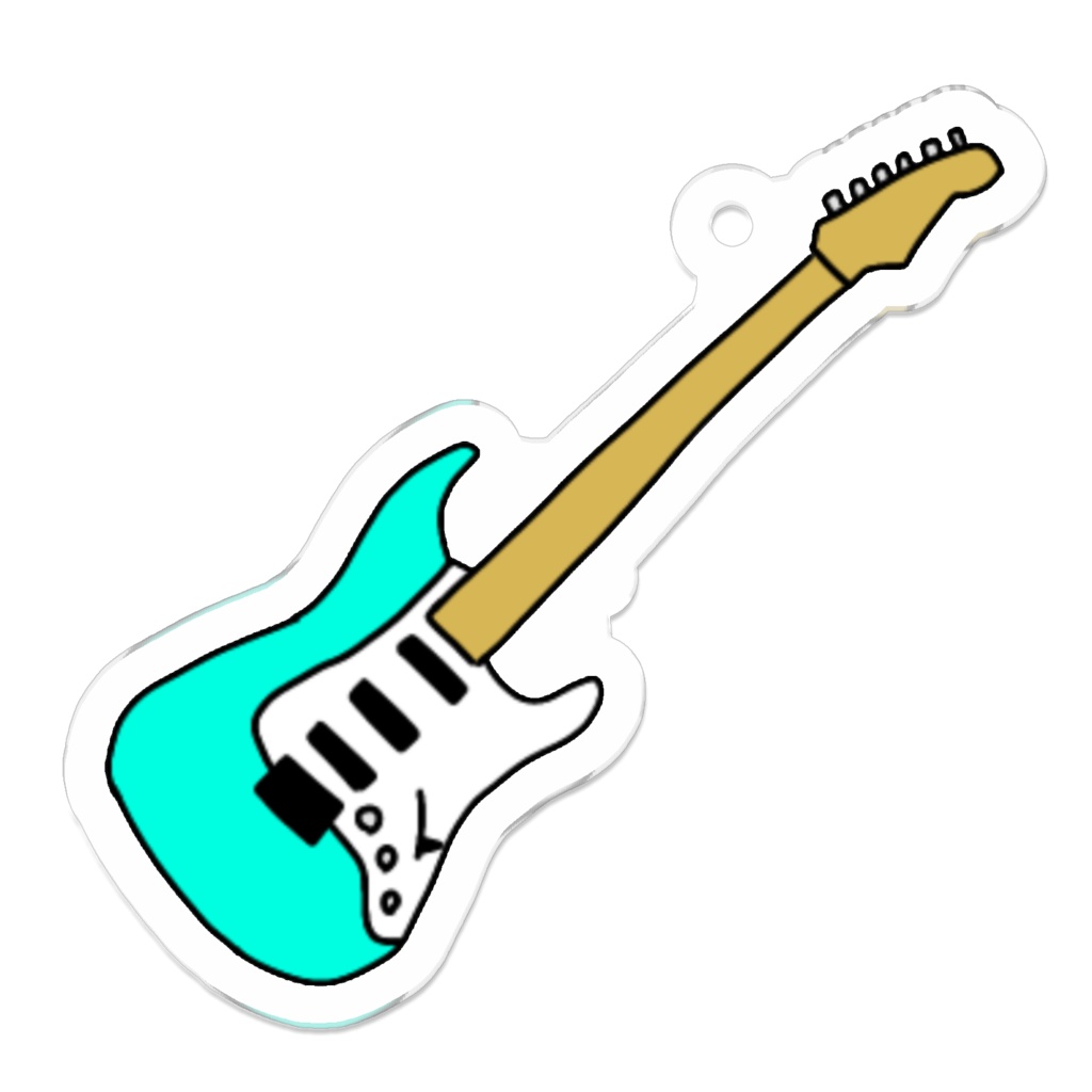 AKYM_guitar keyholder