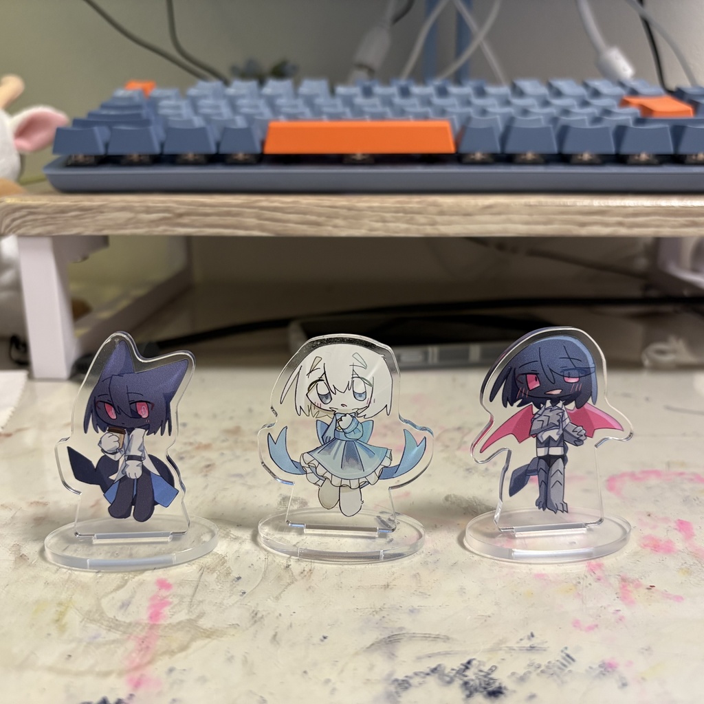 【ミニアクリルスタンド】ヴァニタス、風月ちゃん、ディスピア