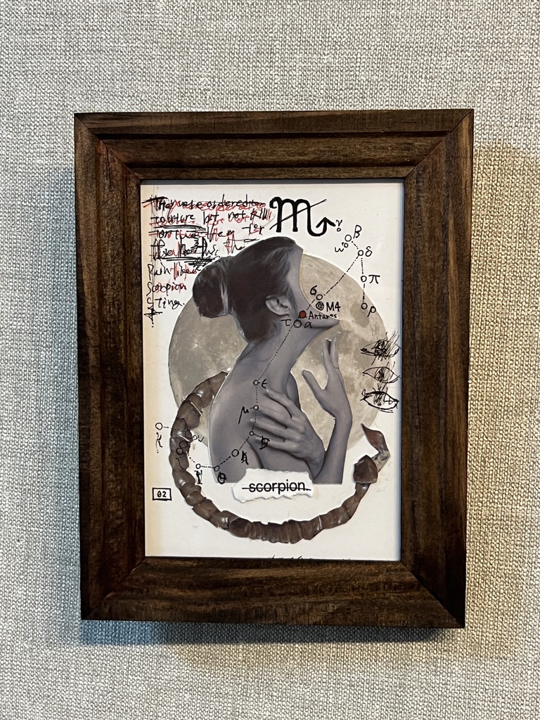 アナログコラージュ【蠍】