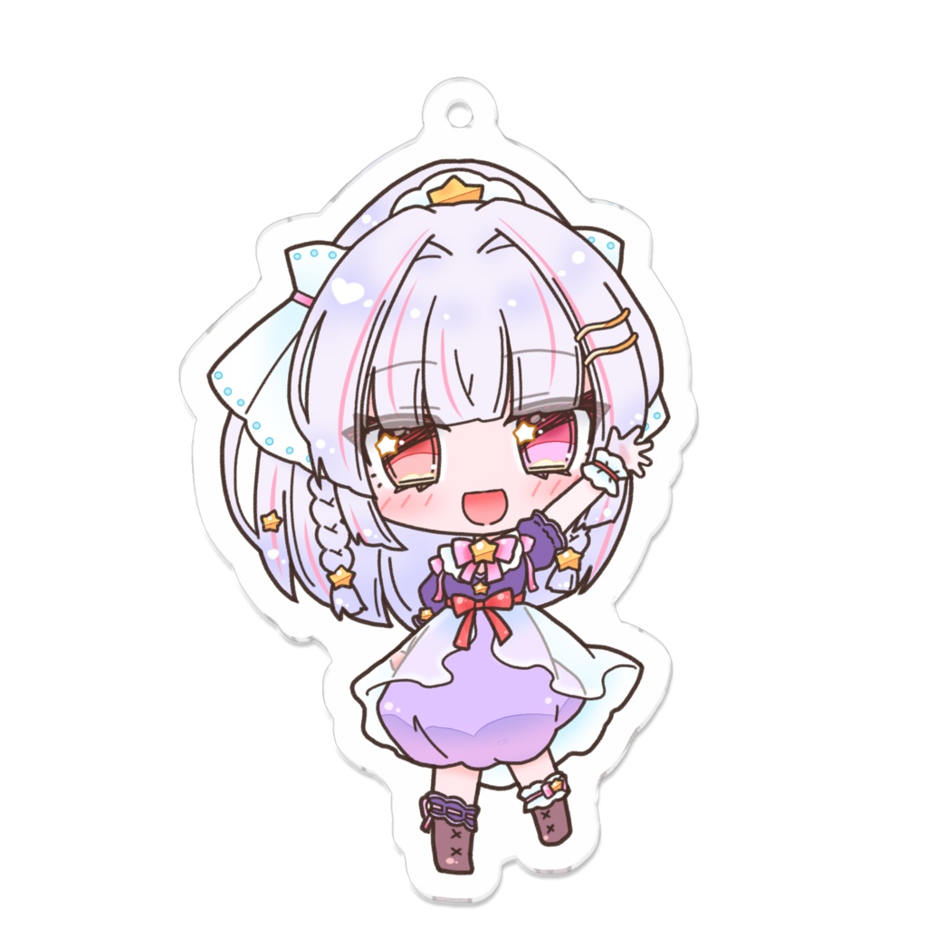 比奈里りこ(ばいばい)-アクリルキーホルダー