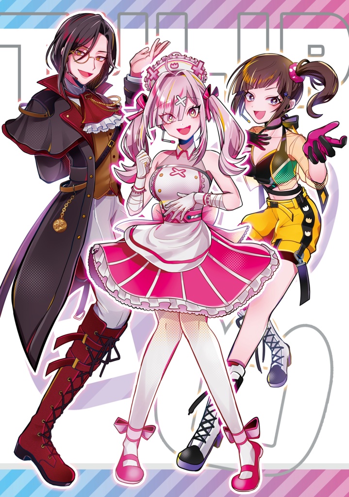 『First FA』 チューリップ組フルカラーイラストLOG