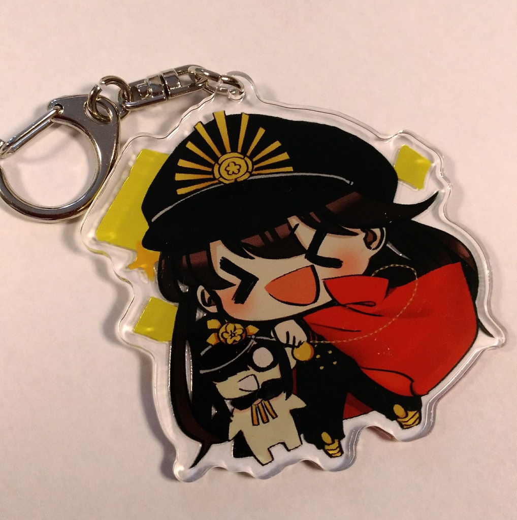 織田信長・信勝姉弟アクキー