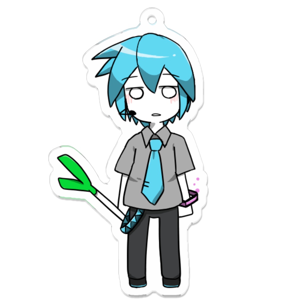 初音ミクオ アクキー