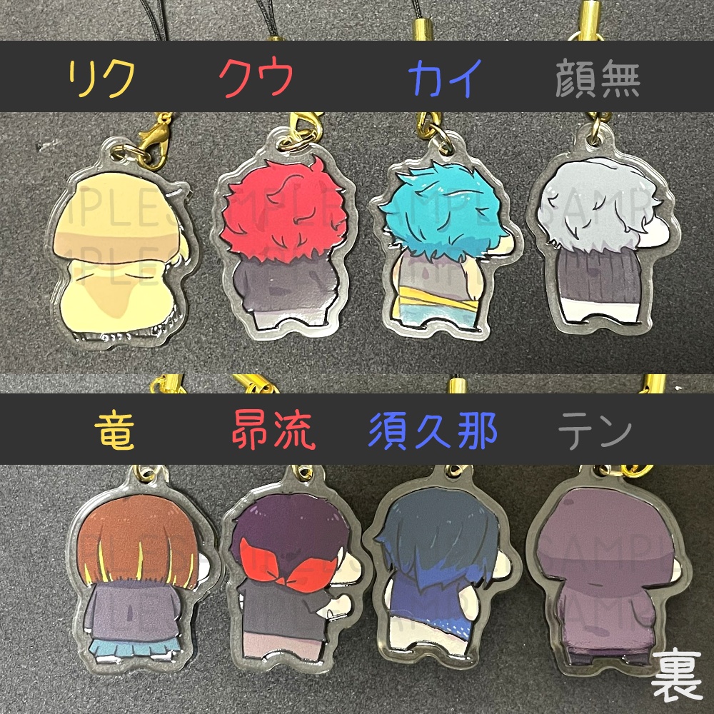 THREECOLORS NPCアクリルキーホルダー(c103)