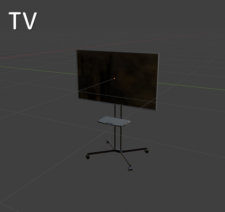 【Unity/VRChat】汎用家具モデル 22点まとめ